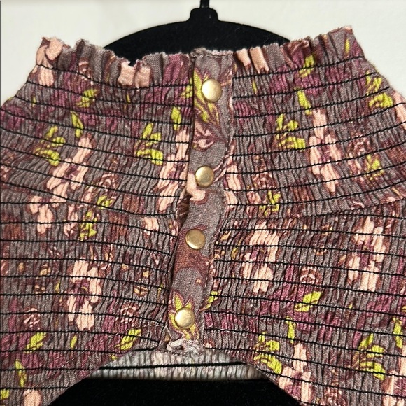 Nation LTD Floral Long Sleeve Women's Top - Picture 3 of 5